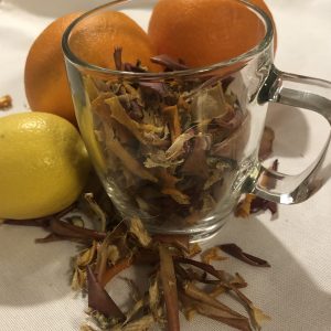Ovocný čaj so zázvorom – vlastná výroba