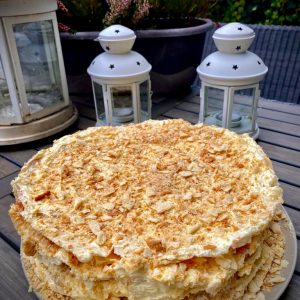 Torta Napoleon – výborná slávnostná maslová z 8 vrstiev