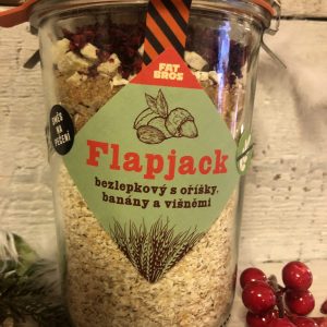Bezlepkové ovsené müsli tyčinky – Flapjack -zmes na pečenie