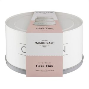 Sada 3 veľkých plechových dóz na vianočné koláče Mason Cash Innovative Kitchen – NOVINKA