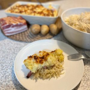 Kyslá kapusta so šunkou a zemiakovou kašou | Zuzana Machová