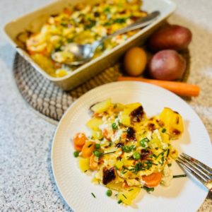 Zapekané zemiaky s jogurtom a zeleninou | Zuzana Machová