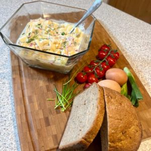 Vajíčkový šalát so zeleninou | Zuzana Machová