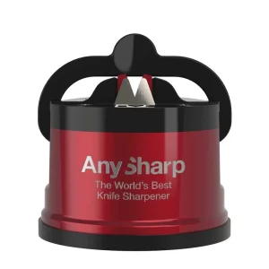 Brúska na nože AnySharp červená