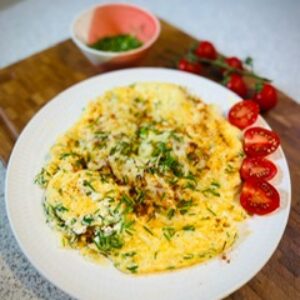 Mega proteínová,mega zdravá omeleta s cottage syrom | Zuzana Machová