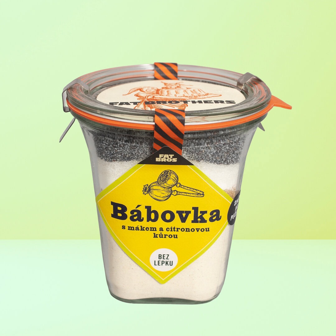 A404CCA4-146A-4192-B6A7-7120C2E3A216 Bezlepková bábovka s makom a citrónovou kôrou - zmes na pečenie v dóze