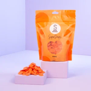 Čarovná glazúra Superdrops oranžová - na muffiny, koláče a torty - NOVINKA