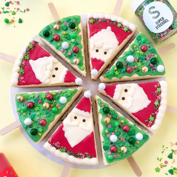 Čarovná glazúra Superdrops vianočná zelená - na muffiny, koláče a torty