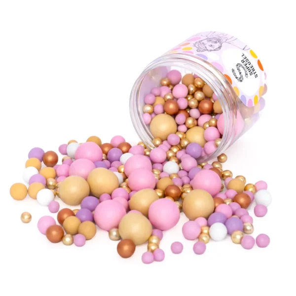 Hravý cukrový posyp na koláče a torty Dobrá nálada - Happy Sprinkles