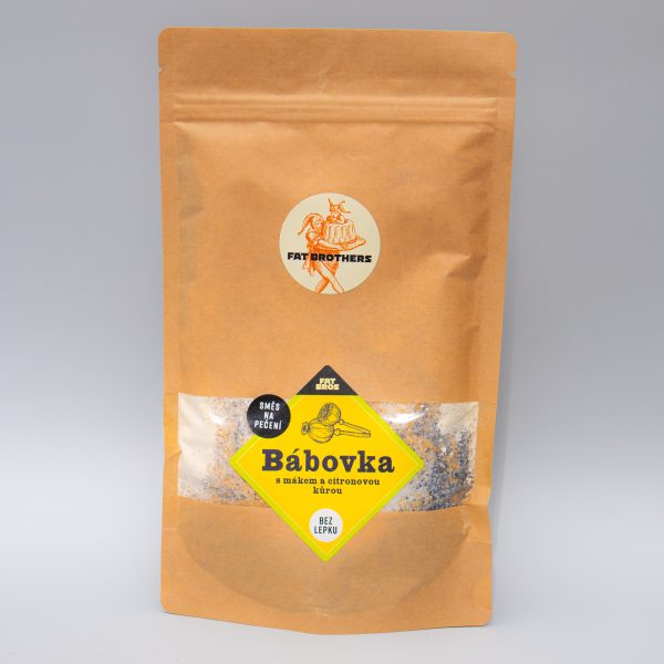 Bezlepková bábovka s makom a citrónovou kôrou - zmes na pečenie