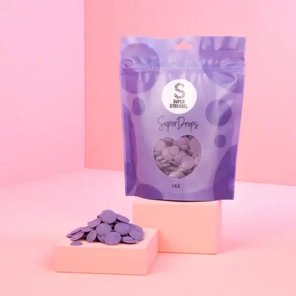 Čarovná glazúra Superdrops fialová- na muffiny, koláče a torty