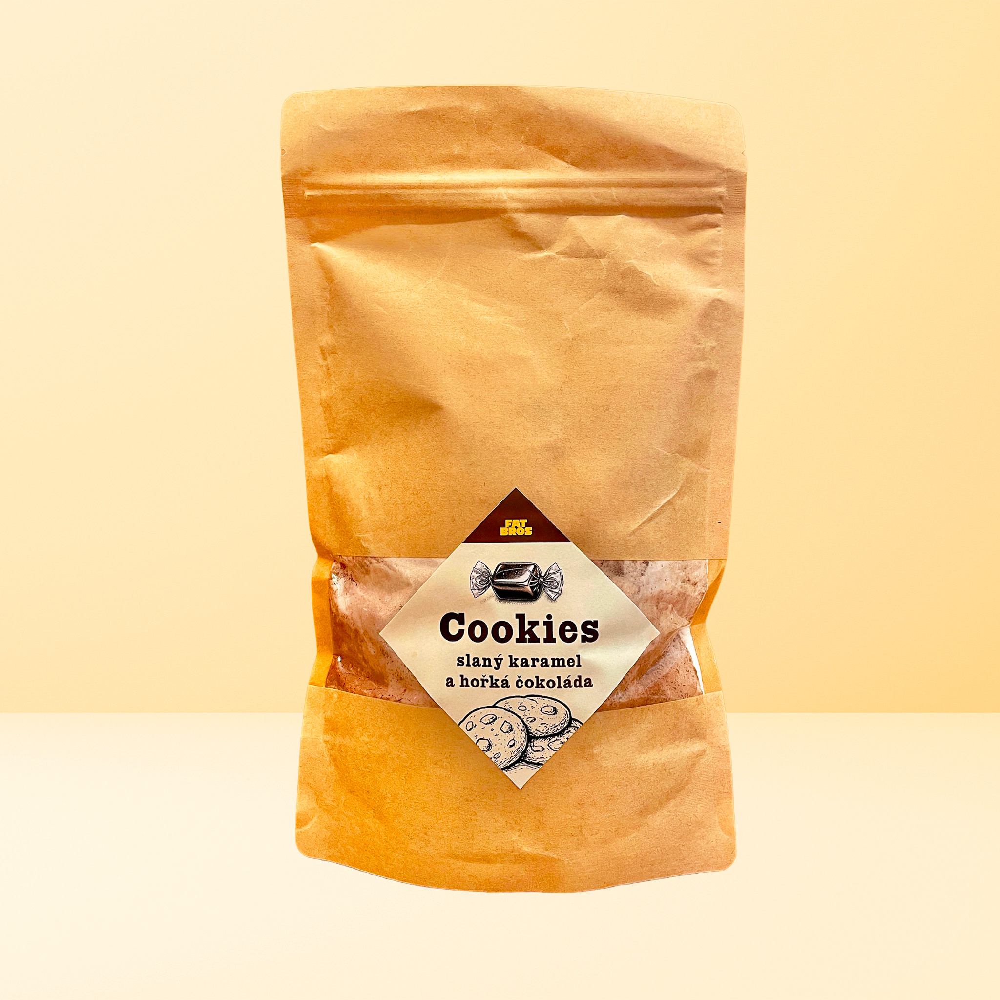 90044A08-CCB0-4D1B-857D-A29271A7E07D Koláčiky Cookies s minikarmelkami a čokoládou - zmes na pečenie